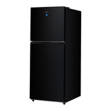 Verona VEFTF2412RBK 24 inch Top Freezer Refrigerator with 12 cu. ft. Total Capacity, Reversible Doors, Recessed Handle, Energy Star (Black)