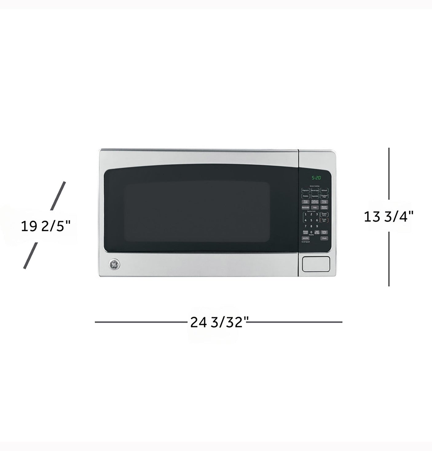 GE® 2.0 Cu. Ft. Capacity Countertop Microwave Oven