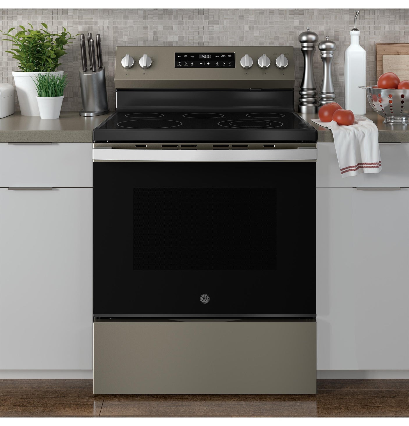 GE® ENERGY STAR® 30" Free-Standing Electric Range with Crisp Mode