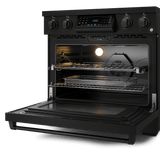 36 Inch Professional Electric Range With Tilt Panel Touch Control In Black  Gordon Ramsay Series