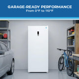 Avanti MaxxSpace Insulation™ Technology Garage-Ready Frost-Free Convertible Upright Freezer, 21 cu. ft., ENERGY STAR, White (AV210VFLJM0W)
