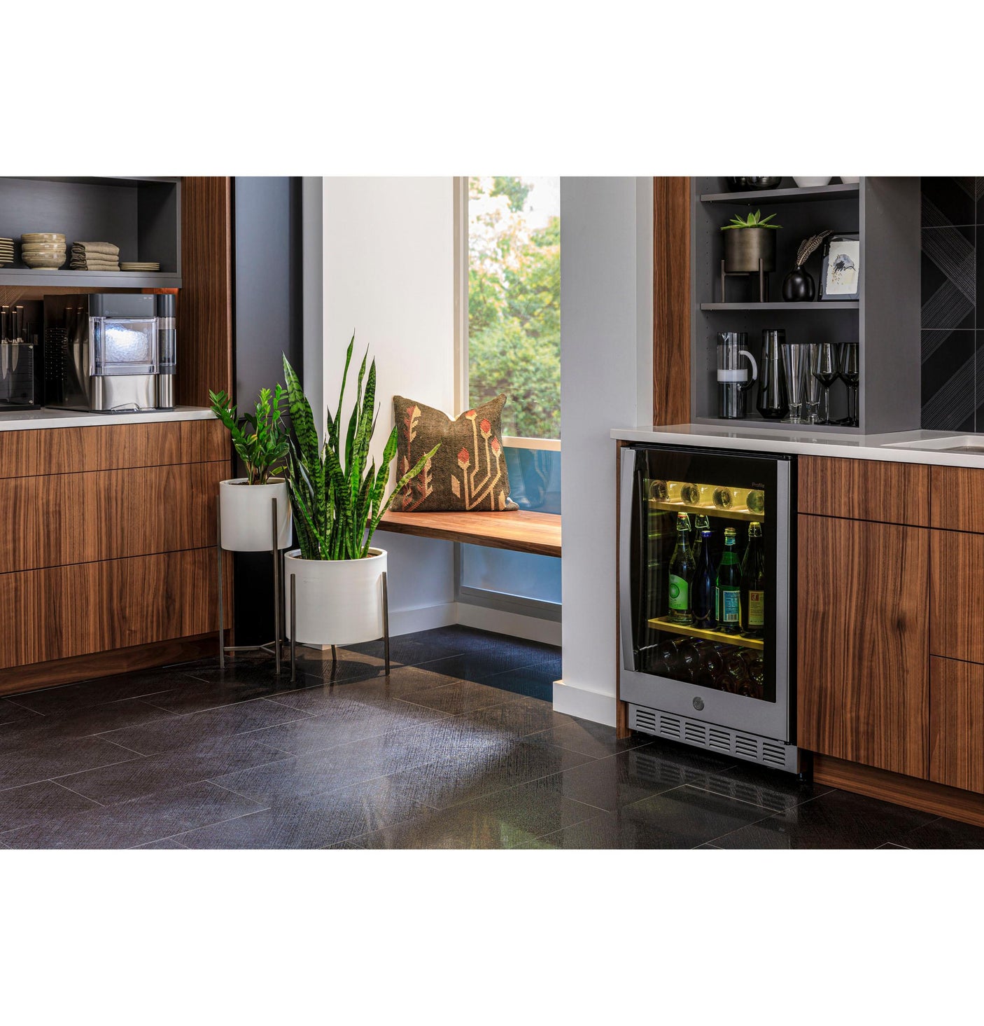 GE Profile™ 155-Can or 52-Bottle Beverage Center