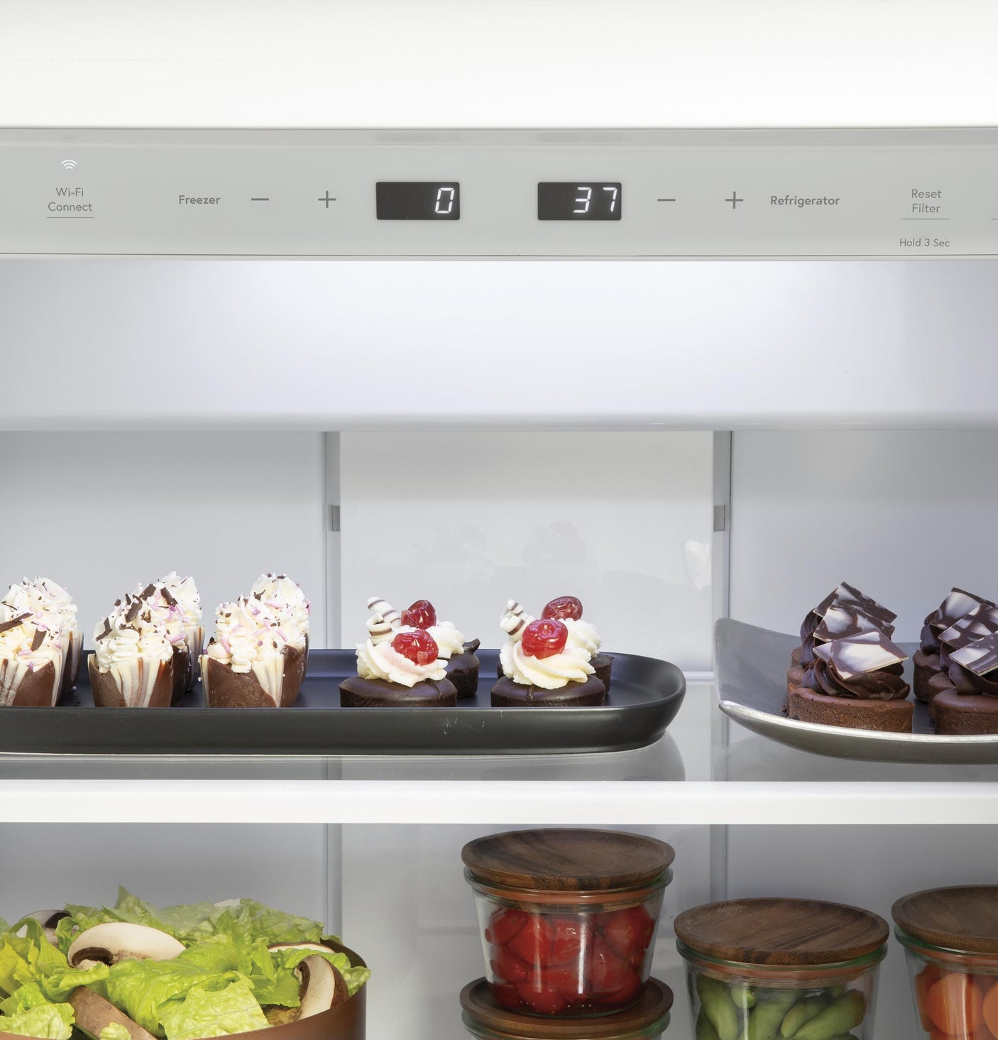 Café™ 42" Smart Built-In Side-by-Side Refrigerator