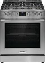 30" Gas Range with No Preheat and Air Fry