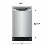18" Built-In Dishwasher