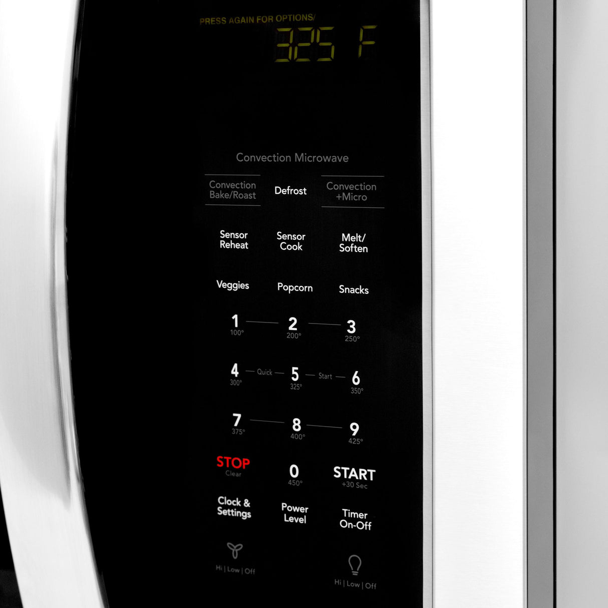 ZLINE Over the Range Convection Microwave Oven with Modern Handle and Color Options (MWO-OTR) [Color: Stainless Steel]