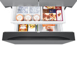 32 cu. ft. Mega Capacity 3-Door French Door Refrigerator with Dual Auto Ice Maker in Stainless Steel