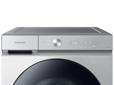 Bespoke 5.3 cu. ft. Ultra Capacity Front Load Washer with Super Speed Wash and AI Smart Dial in Silver Steel