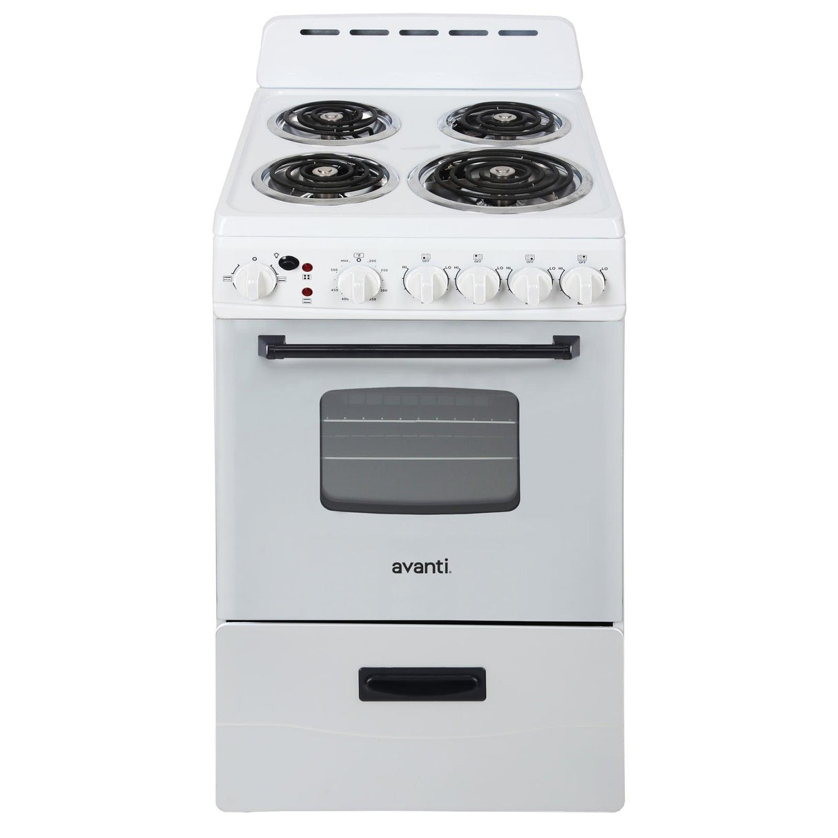 Avanti 20" Electric Range - Stainless Steel