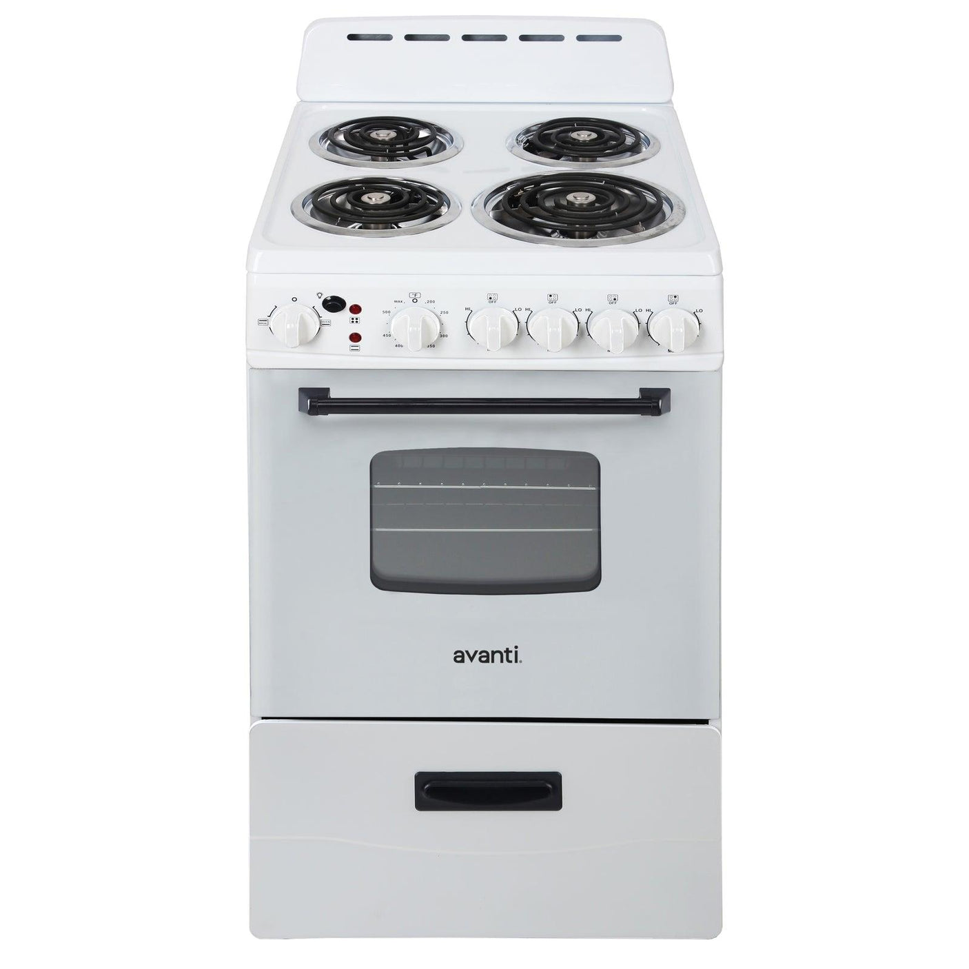 Avanti 20" Electric Range - Stainless Steel