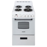 Avanti 20" Electric Range - Stainless Steel