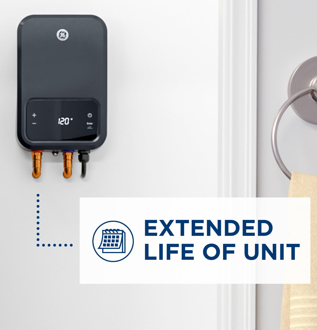 GE® Tankless Electric Water Heater