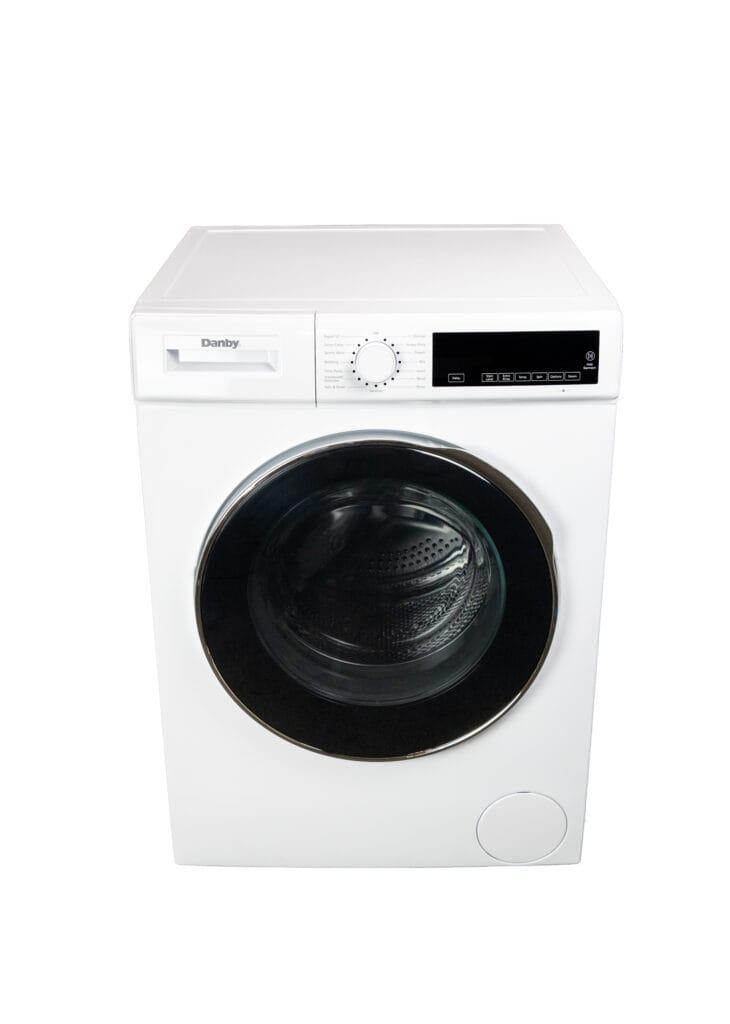Danby 24-inch, 2.2 cu. ft. Stackable Front Load Washer with Steam in White