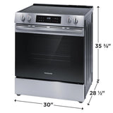 30" Front Control Electric Range with Air Fry