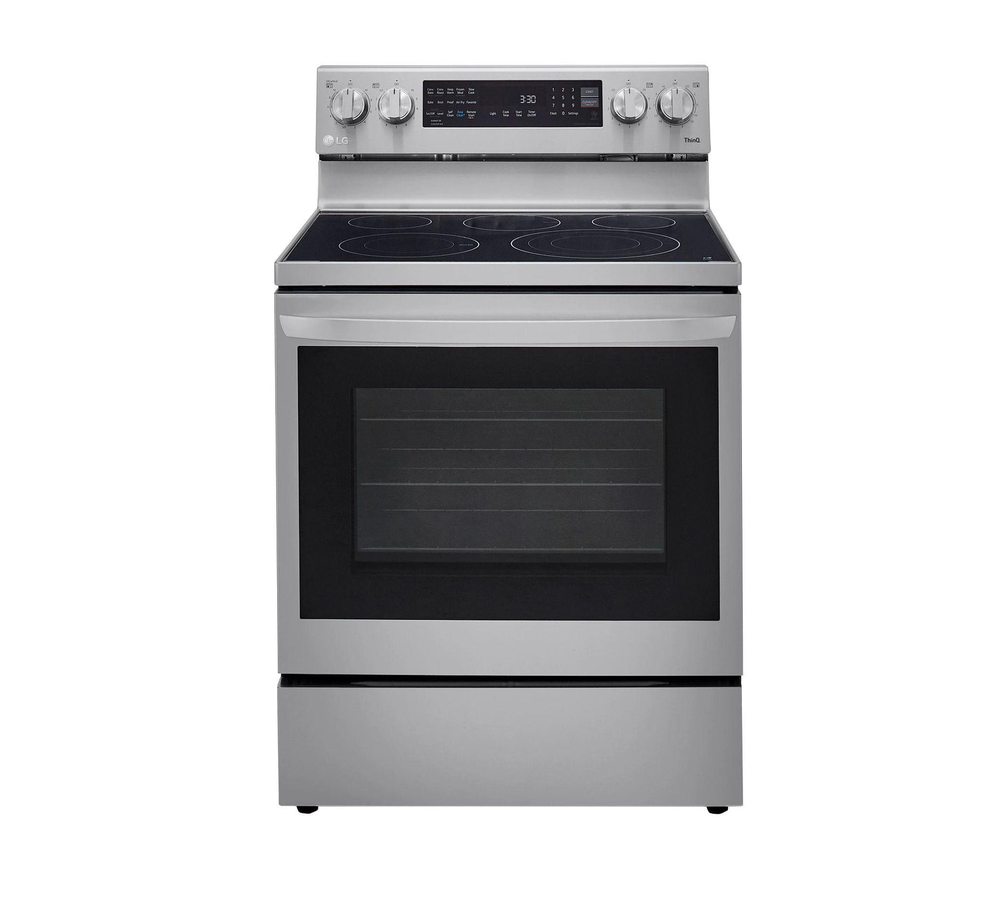 6.3 cu ft. Smart Wi-Fi Enabled True Convection InstaView® Electric Range with Air Fry