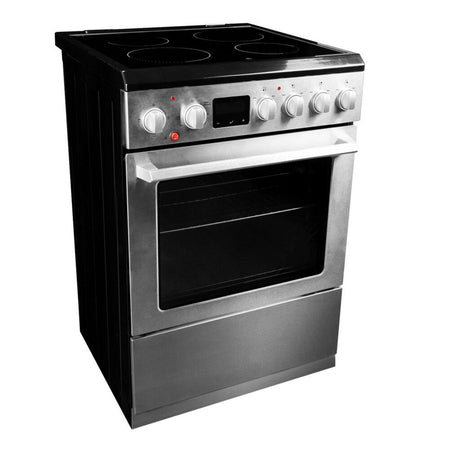 Danby 24-in TruAirFry Smooth top Slide-in Electric Range in Stainless Steel