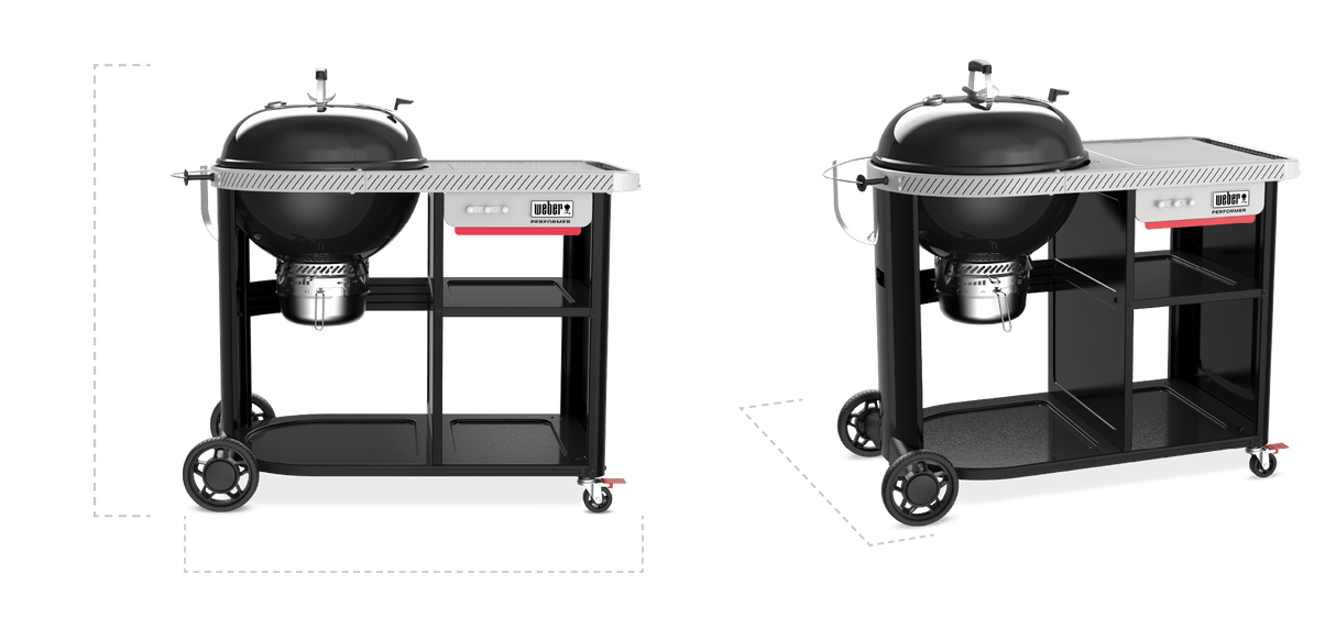 22 Performer™ Premium Charcoal Grill - Black