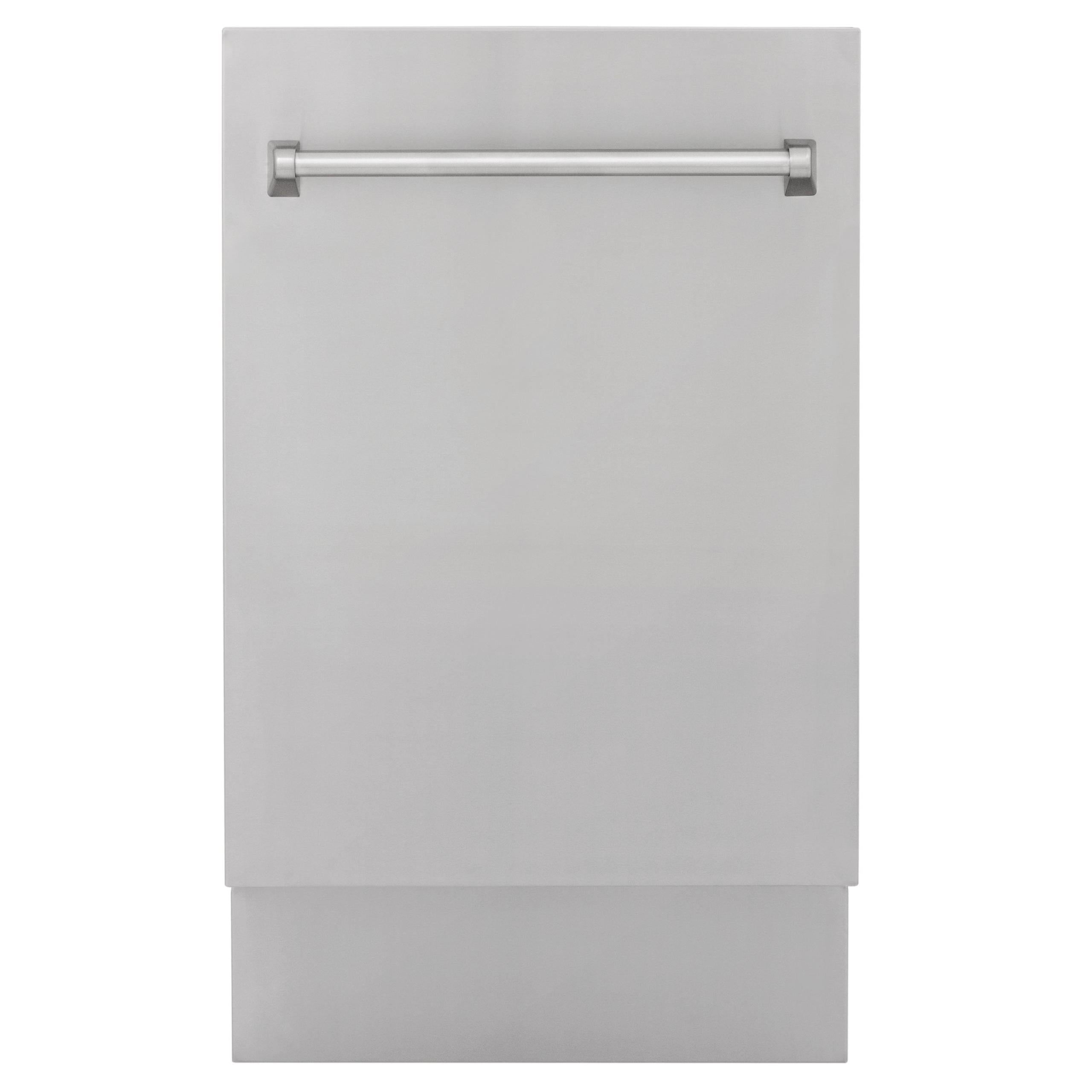ZLINE 18" Tallac Series 3rd Rack Top Control Dishwasher with Traditional Handle, 51dBa [Color: 304 Stainless]