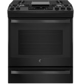 GE® 30" Slide-In Front-Control Convection Gas Range