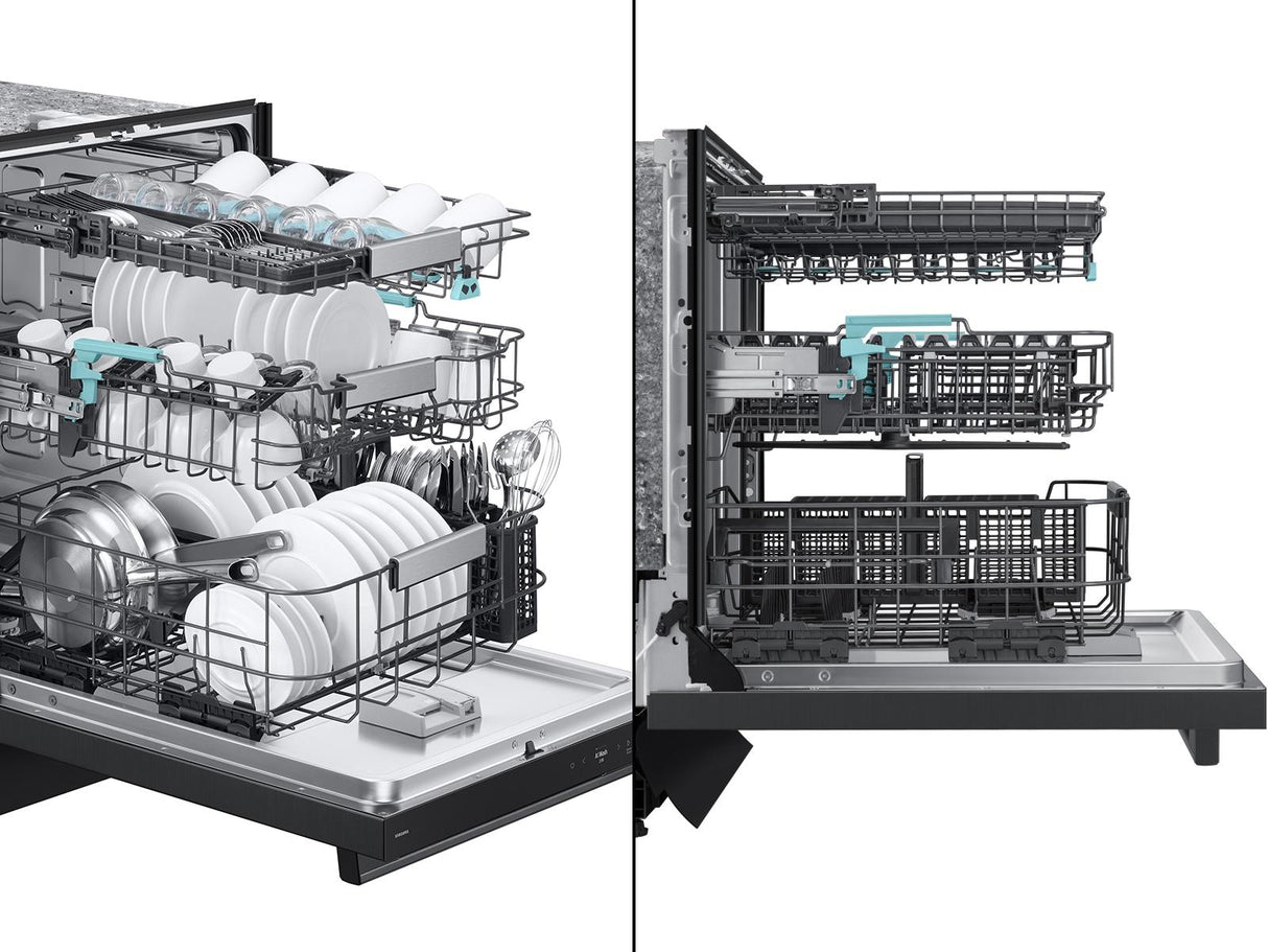 Bespoke AI Smart Dishwasher AI Wash & 3rd Rack Washing System  AutoRelease™ Door  38dBA