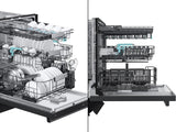 Bespoke AI Smart Dishwasher AI Wash & 3rd Rack Washing System  AutoRelease™ Door  38dBA