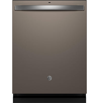 GE® ENERGY STAR® Fingerprint Resistant Top Control with Stainless Steel Interior Dishwasher with Sanitize Cycle