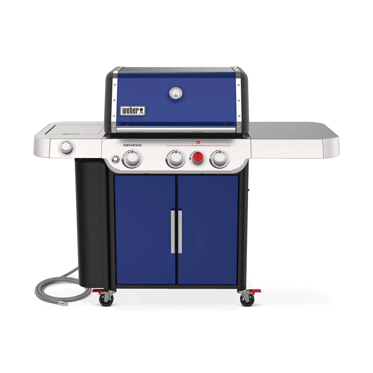 Genesis E-335 Gas Grill (Natural Gas) - Deep Ocean Blue