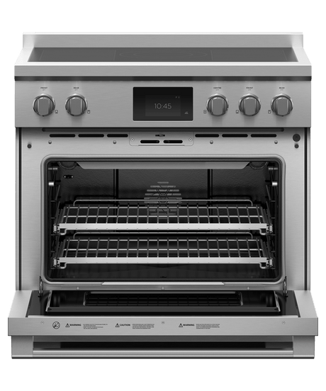 36" Series 9 Professional 5 Zone Induction Self-Cleaning Range