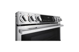 LG STUDIO 7.3 cu. ft. Double Oven Induction Slide-in Range with Probake® Convection and Air Fry