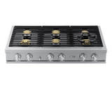 48" Rangetop, Silver Stainless, Natural Gas/Liquid Propane