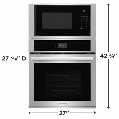 27" Electric Wall Oven and Microwave Combination