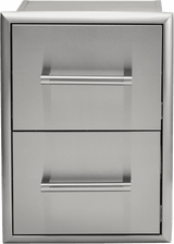 16" Double Drawer Cabinet