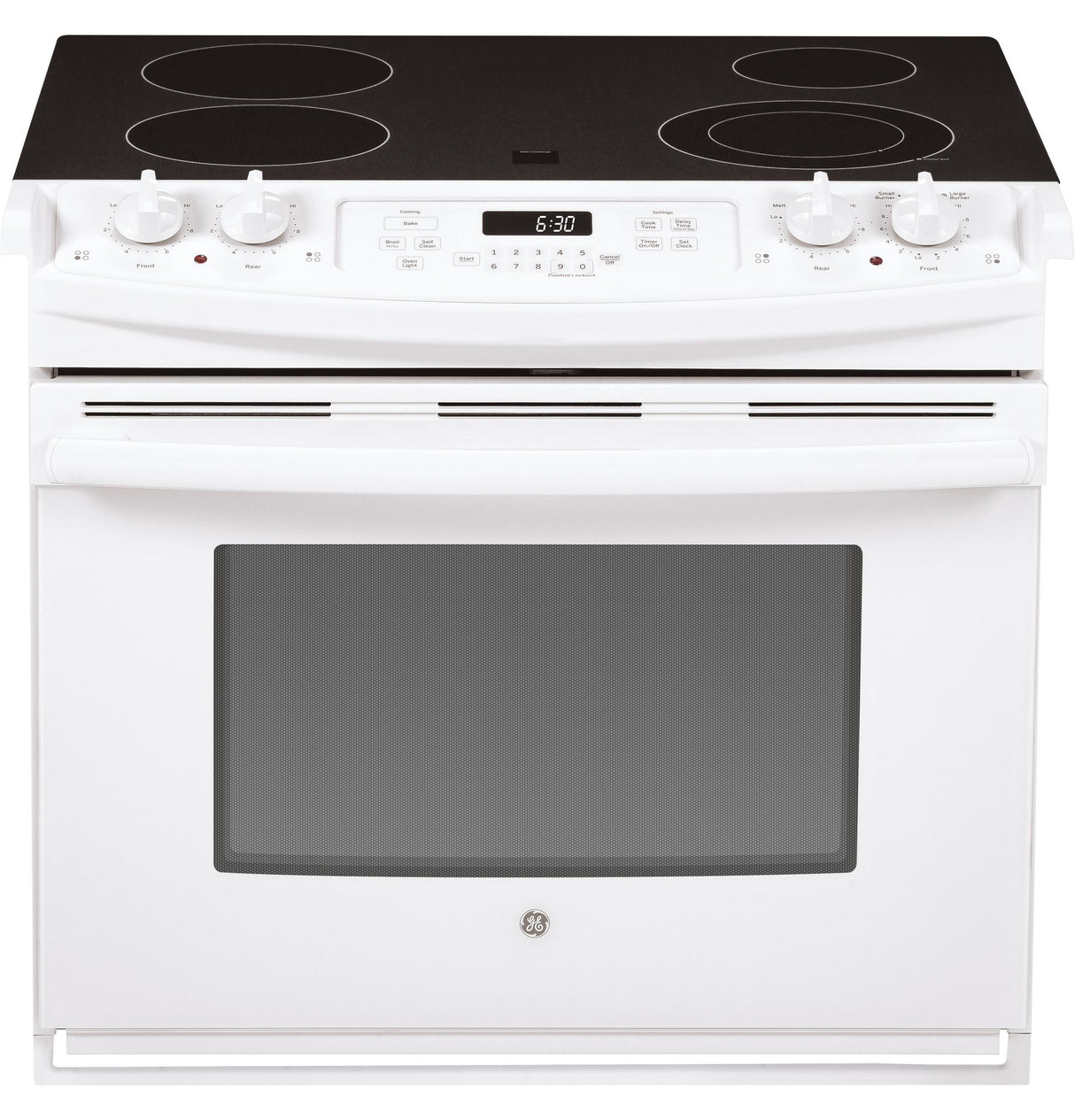 GE® 30" Drop-In Electric Range