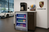 24" Beverage Center, Stainless Steel Glass, Field Reversible Hinge