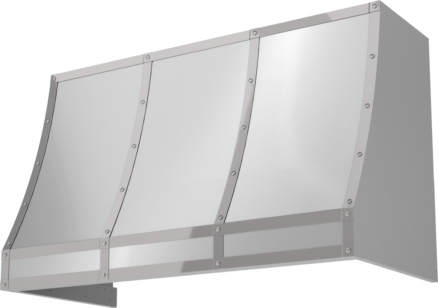 Forte Wall Custom Hood, 48in, SS, BODY ONLY