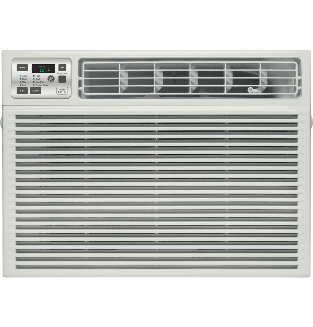GE® 8,000 BTU Heat/Cool Electronic Window Air Conditioner for Medium Rooms up to 350 sq. ft.