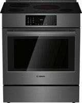 800 Series Induction Slide-in Range 30'' Black Stainless Steel HII8046U