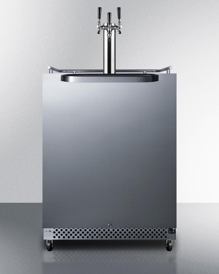 24" Wide Built-in Outdoor Kegerator
