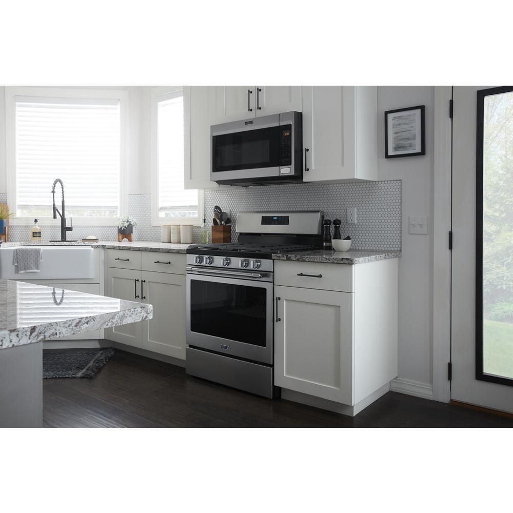 Gas Range with Air Fryer and Basket - 5.0 cu. ft.