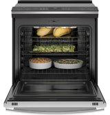GE Profile™ 30" Smart Slide-In Front-Control Induction and Convection Range