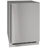 24" Convertible Freezer With Stainless Solid Finish (115 V/60 Hz Volts /60 Hz Hz)
