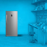 Element Electronics 13.8 cu. ft. Upright Convertible Freezer/Refrigerator - Stainless Steel, ENERGY STAR (EUF14CECS)