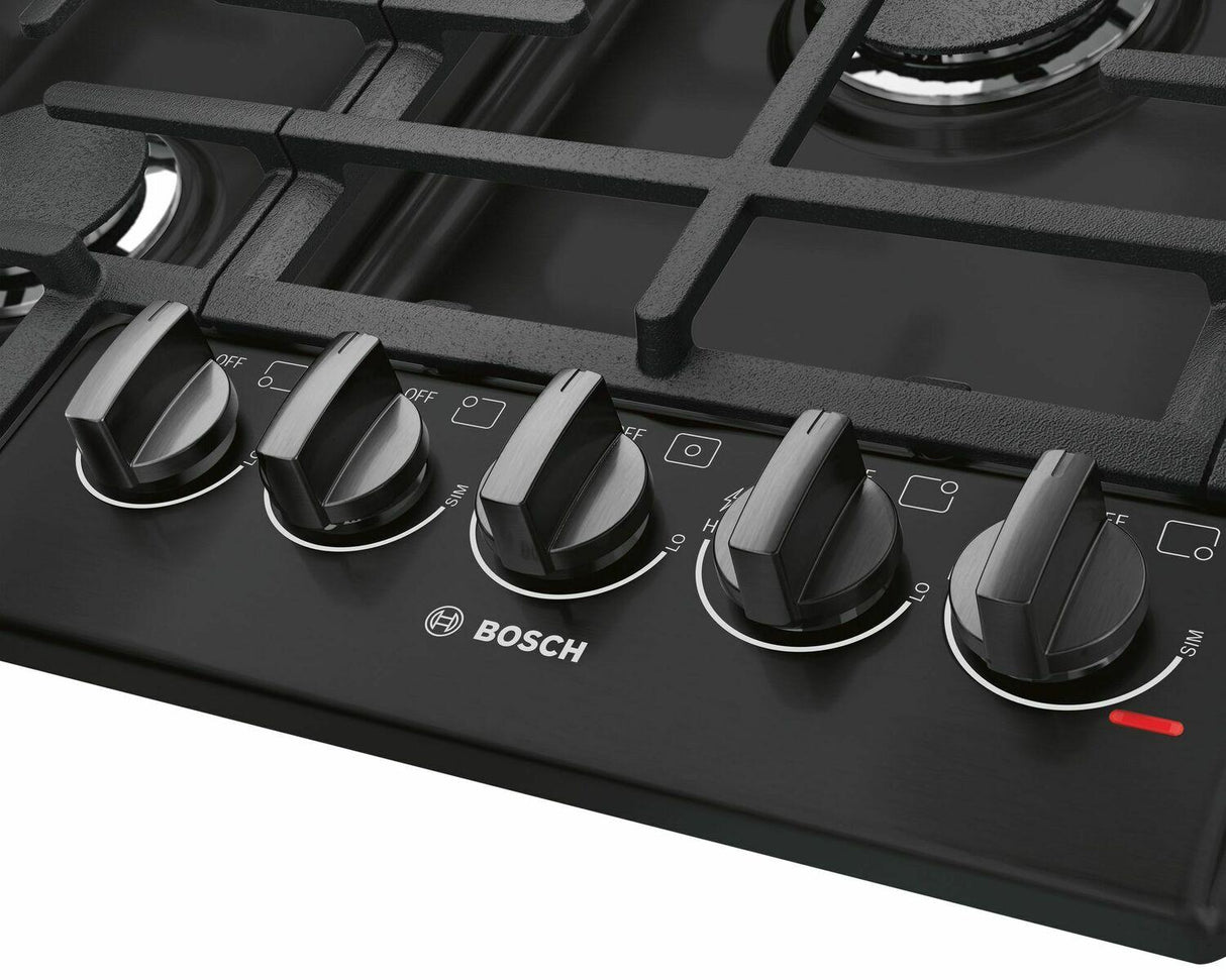 800 Series Gas Cooktop 30'' Black NGM8046UC