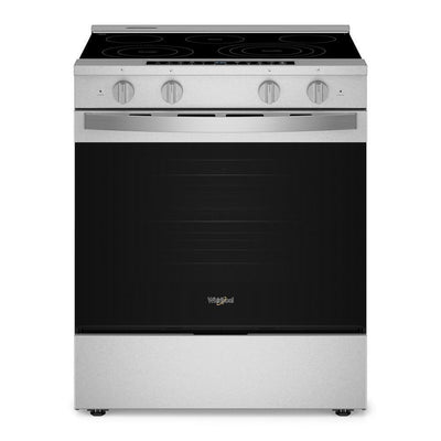 30-inch Smart Slide in Electric Range with Air Cooking Technology, No Preheat Air Fry, WipeClean™ Coating, Steam/Self Clean and High Speed Preheat