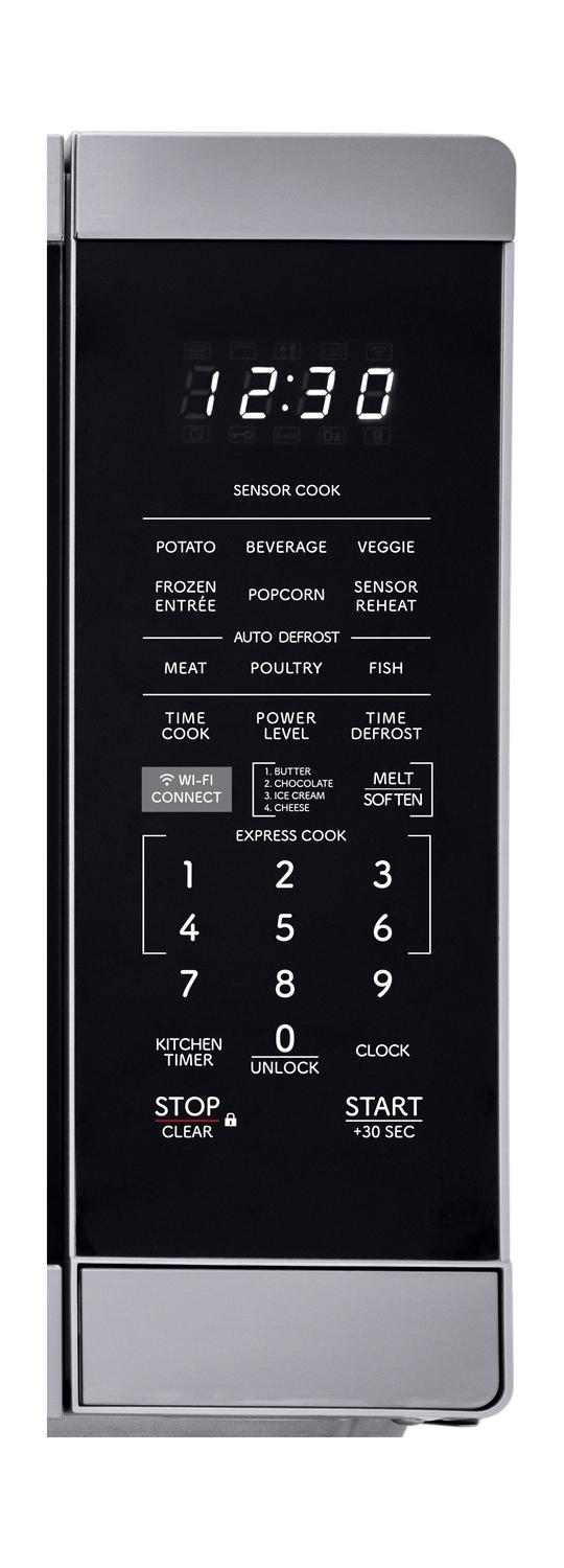 Sharp 1.4 cu. ft. 1100W Smart Stainless Steel Microwave Oven with Inverter Technology