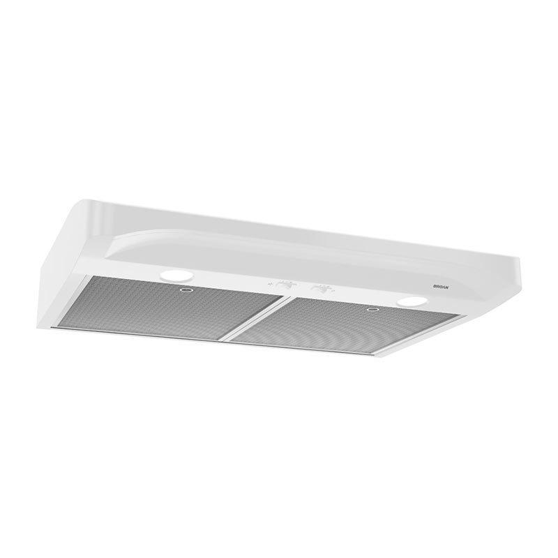 Alta 36-inch 250 CFM White Range Hood with light