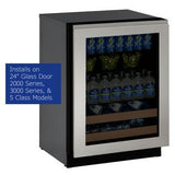 24 In Handleless Panel Ss Frame