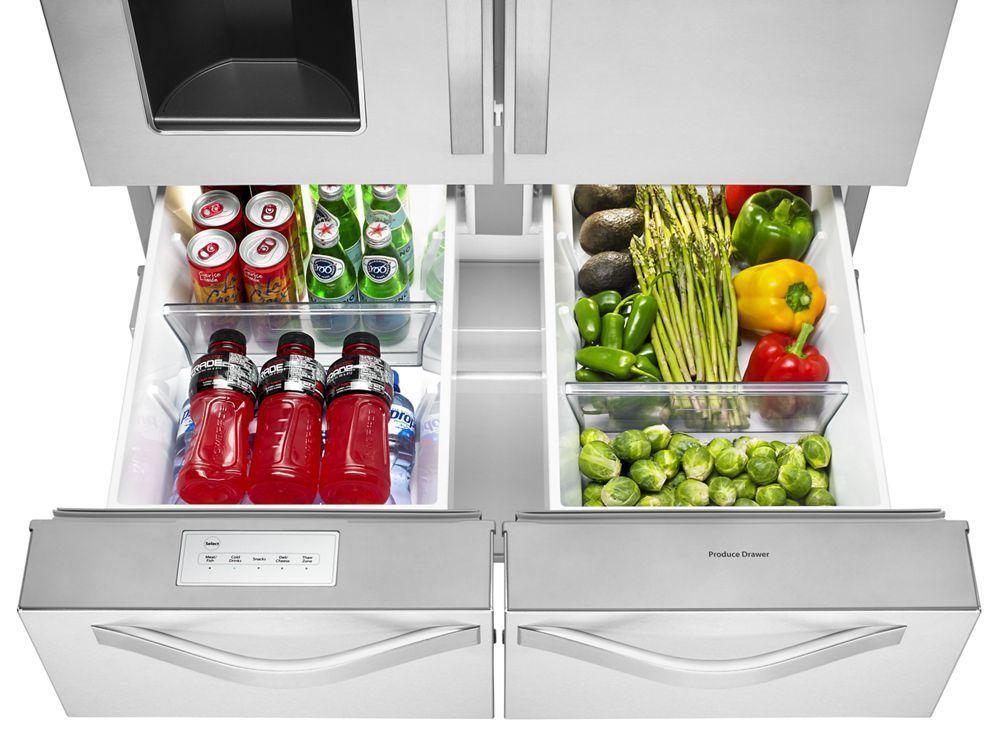 26 cu. ft. Double Drawer Refrigerator with Dual Icemakers