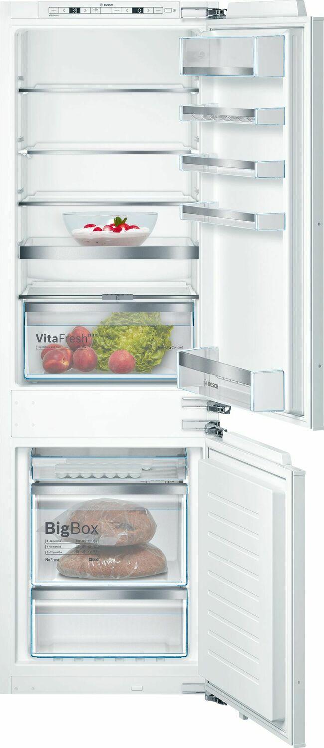 800 Series, 24" Custom Panel Bottom Freezer with Home Connect