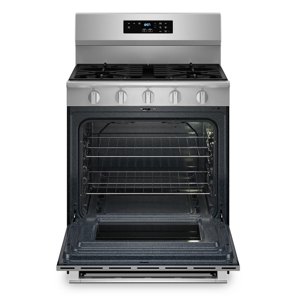 30-Inch Wide Gas Range With Steam Clean - 5.0 cu. ft.